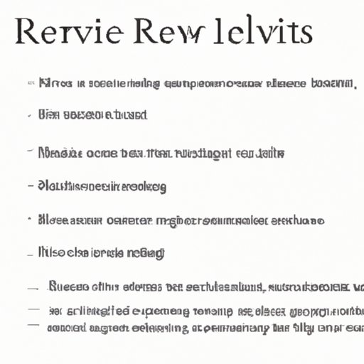 Breaking Down the Steps to Writing a Literature Review