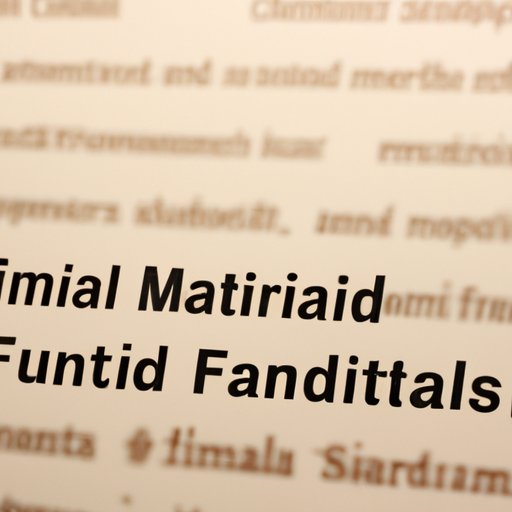 Exploring the Role of Mutual Funds as a Financial Intermediary