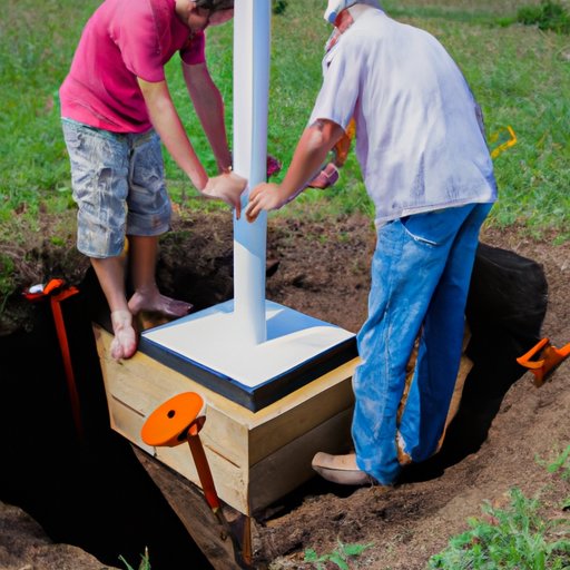 Describing the Process of Installing a Well