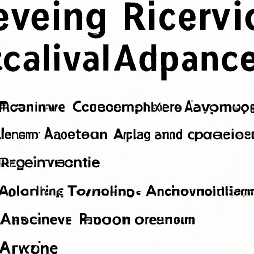 Understanding the Process of Accounts Receivable Financing