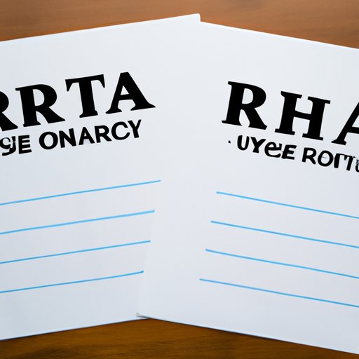 Comparing Traditional and Roth IRAs