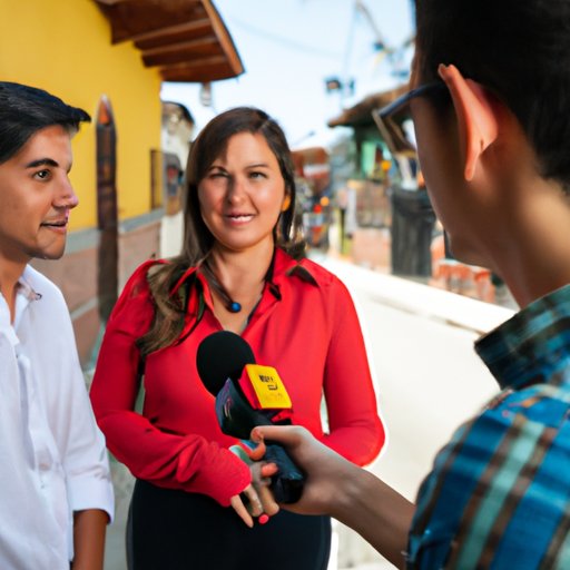 Interviewing Local Residents on How They Celebrate Semana Santa