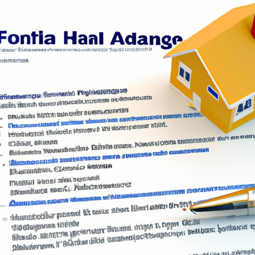 Detailing the Steps in Applying for an FHA Loan