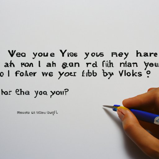 An Interview with the Artist Who Wrote How Does It Feel to Be You