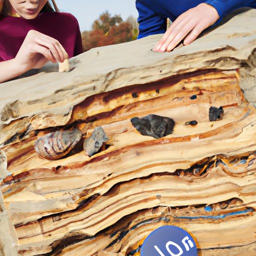 Examining Geological Layers and Fossils