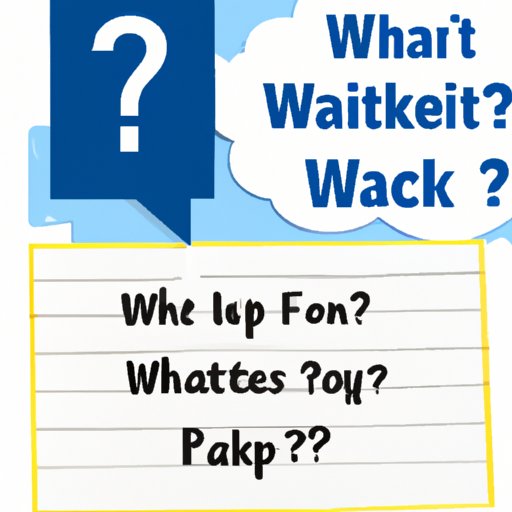 Frequently Asked Questions About Walmart Pick Up