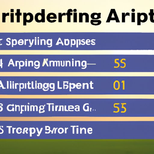 What to Consider When Planning an Early Airport Arrival