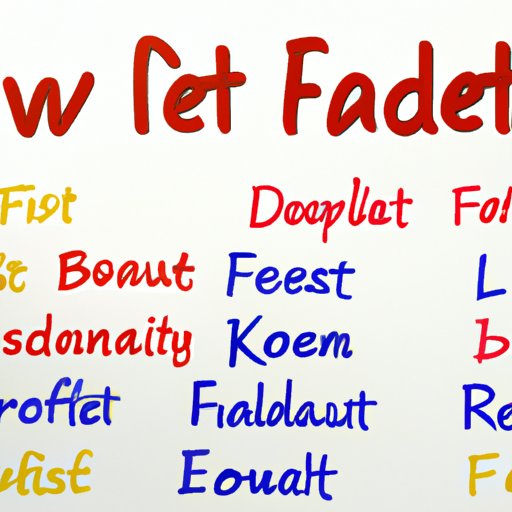 Comparing Different Types of Low Fat Diets