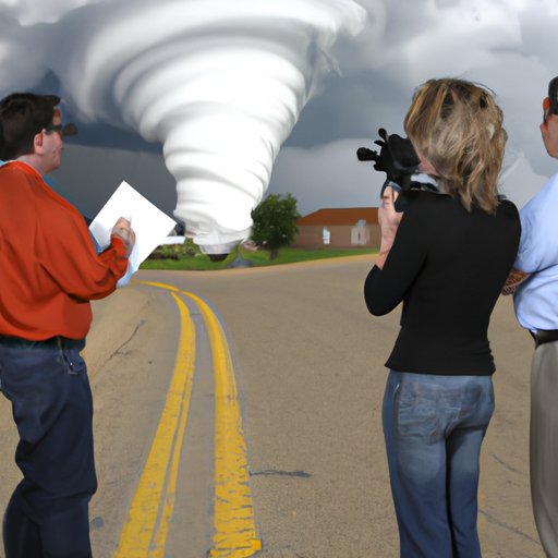 Interviewing Weather Experts on Tornado Distance