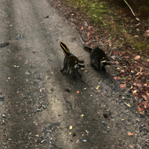 Following Raccoons to See How Far They Will Travel