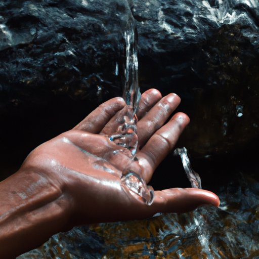 The Speed of Water Flow in the Human Body