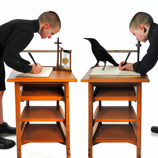 Examining the Differences Between Ravens and Writing Desks