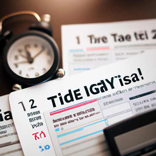 A Guide to the Tax Filing Deadline for 2022