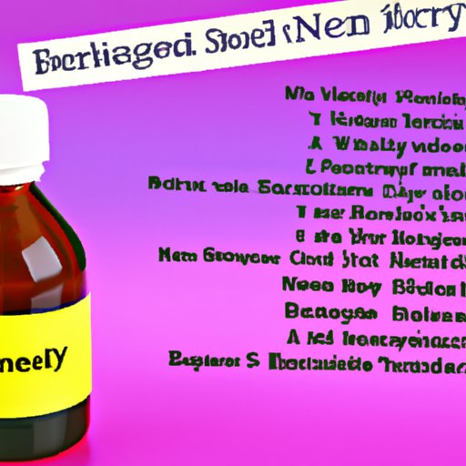 Benefits of Benadryl and Nyquil