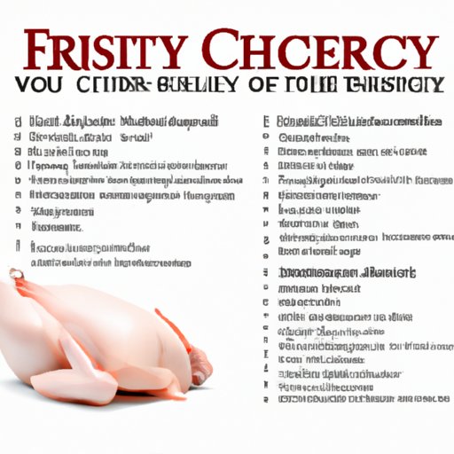 The Food Safety Guidelines for Storing Uncooked Chicken