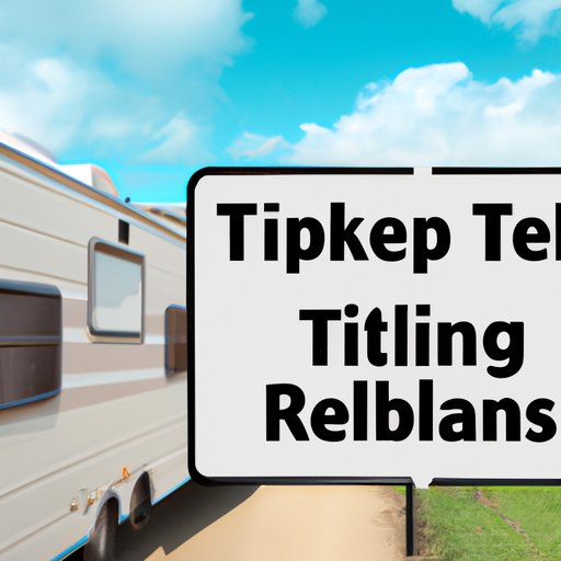 Tips for Meeting Return Deadlines When Renting a Travel Trailer