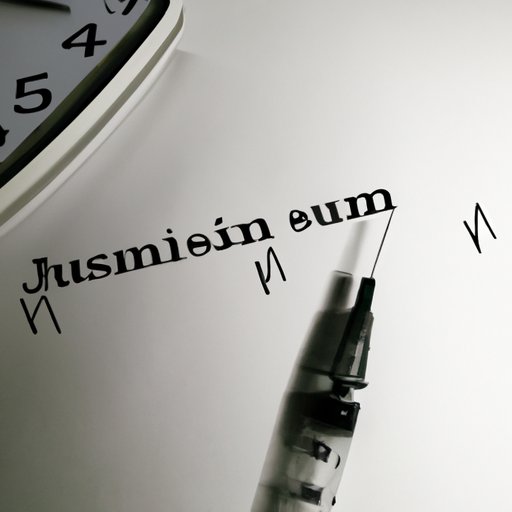 Exploring the Time Frame of Insulin Action