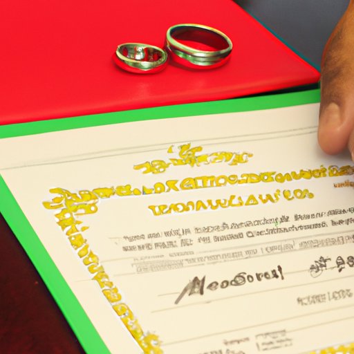 Exploring the Process of Obtaining a Marriage Certificate