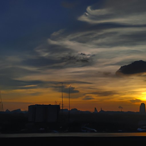 How Weather Conditions Impact the Length of Time Before Darkness Falls After Sunset