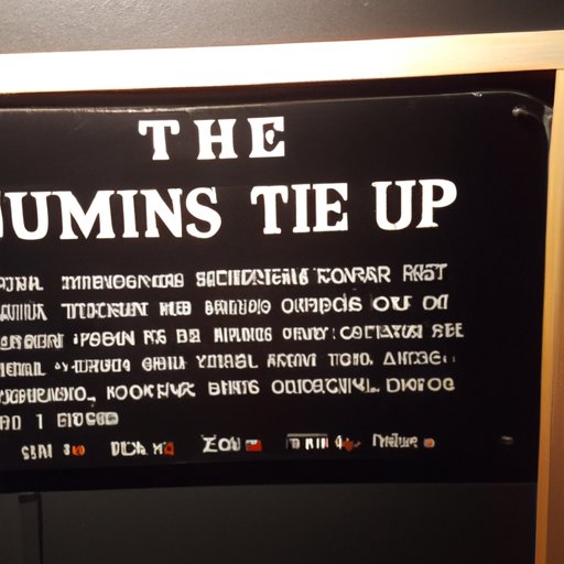 The Duration of a Titanic Museum Tour