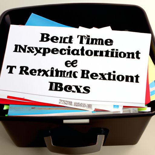 Maximize Your Tax Benefits: Knowing the Right Time to Toss Investment Records