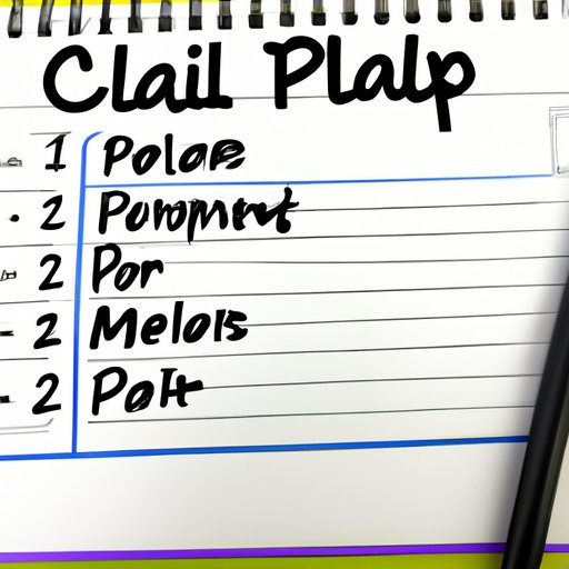 Creating an Eating Plan Based on Your Calorie Needs