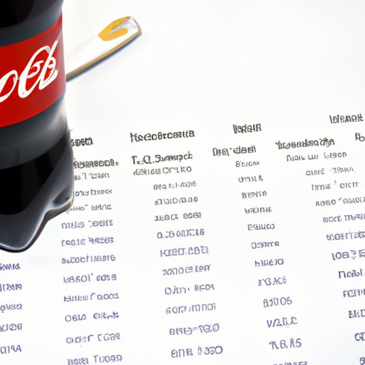 Analyzing the Nutritional Content of Diet Coke