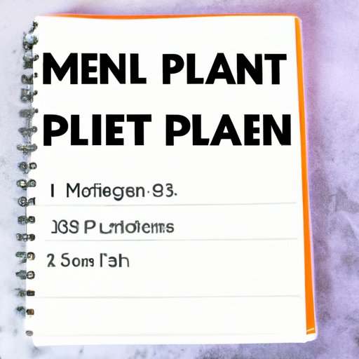 Meal Planning Tips for Eating Fewer Calories to Lose Weight