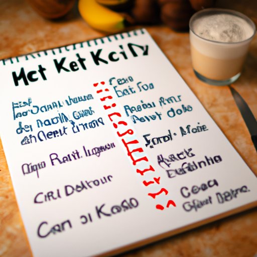 Creating an Effective Meal Plan with the Right Amount of Calories on the Keto Diet