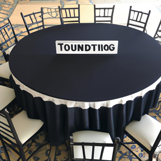 Tailoring Your Seating Arrangement to a 60 Round Table