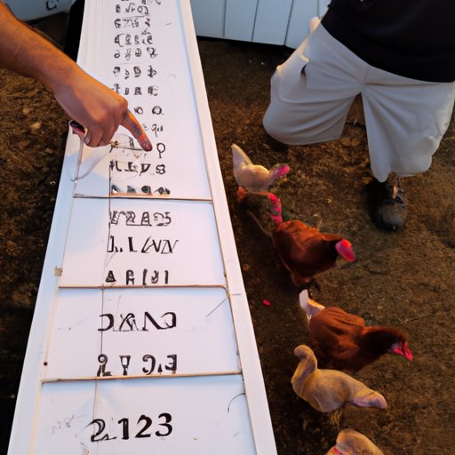Calculating How Many Chickens Can Fit in a 10x10 Run