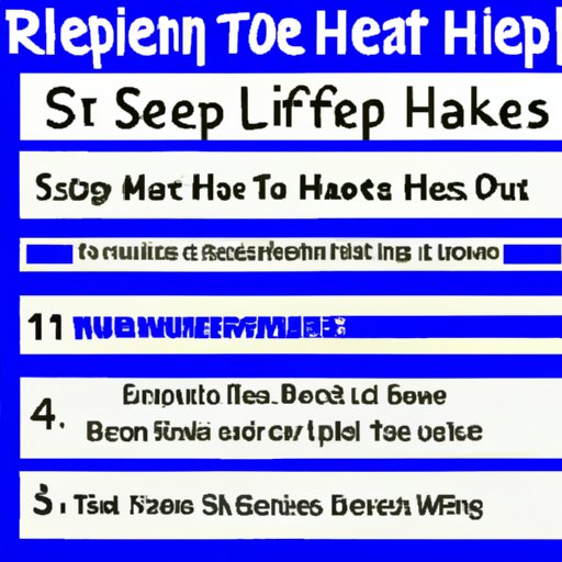 How to Maximize Sleep and Improve Health with 6 Hours of Restful Sleep