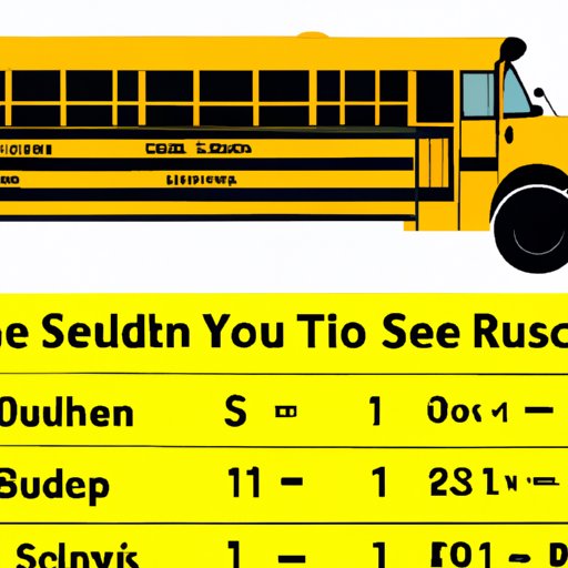 A Guide to Determining School Bus Occupancy Levels 