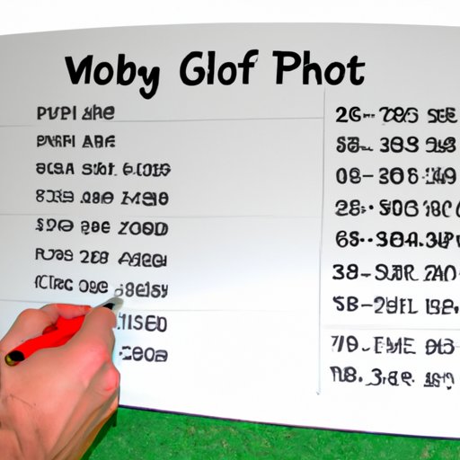 Analyzing the Number of Players on the PGA Tour