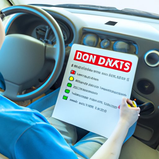 Common Mistakes to Avoid When Taking the Driving Test