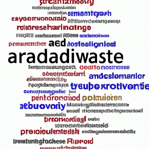 Generate a List of All Possible Words and Their Definitions