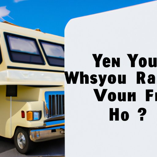 A Guide to Determining How Many Years of Financing are Needed for an RV Purchase 