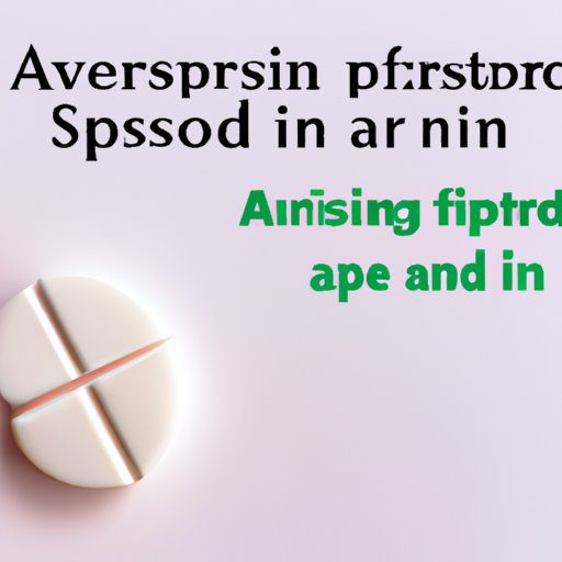 IV. The benefits of taking aspirin in moderation