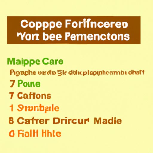 Caffeine Intake Guidelines for Expectant Mothers