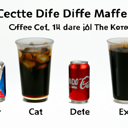 Comparing 12 oz Diet Coke to Other Drinks with Caffeine