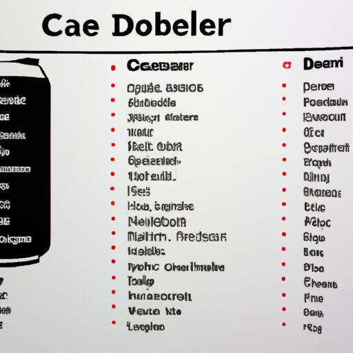 An Overview of the Nutritional Information in Diet Coke and Its Caffeine Content