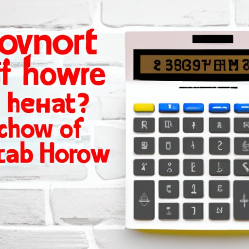 Benefits of Using a How Much Can I Borrow Against My House Calculator