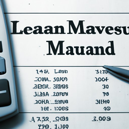 Using Financial Tools to Estimate Your Maximum Loan Amount