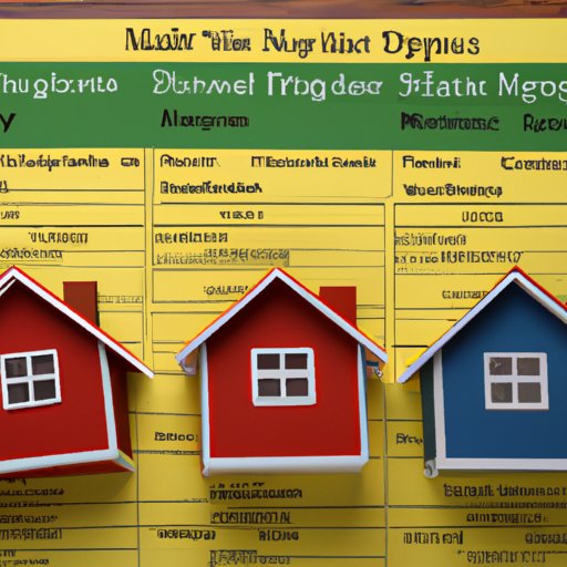 Comparing Down Payment Requirements for Different Mortgage Types