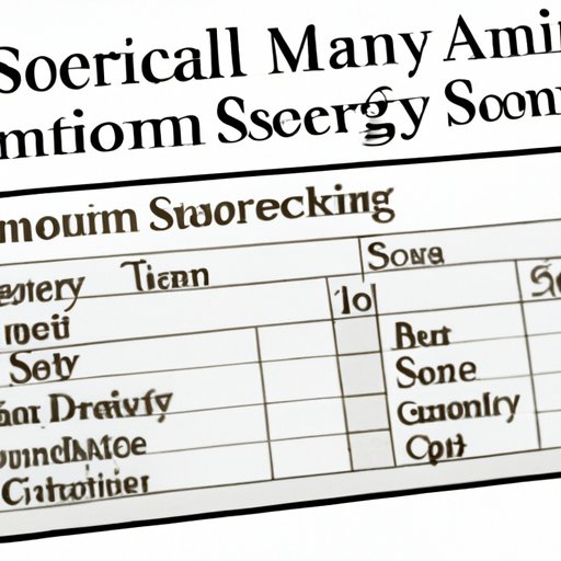 Exploring the Average Monthly Social Security Benefit