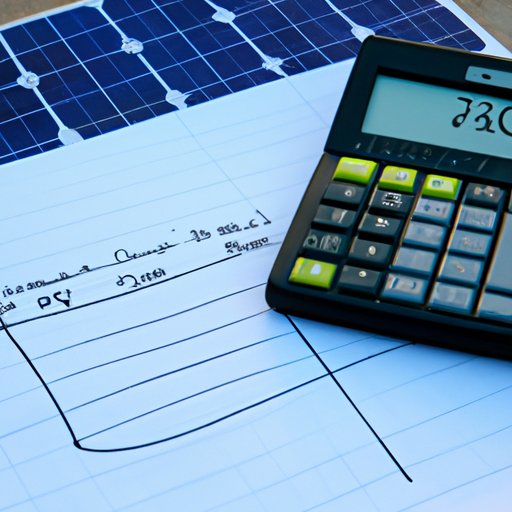 Calculate the Cost Savings of Solar Panels