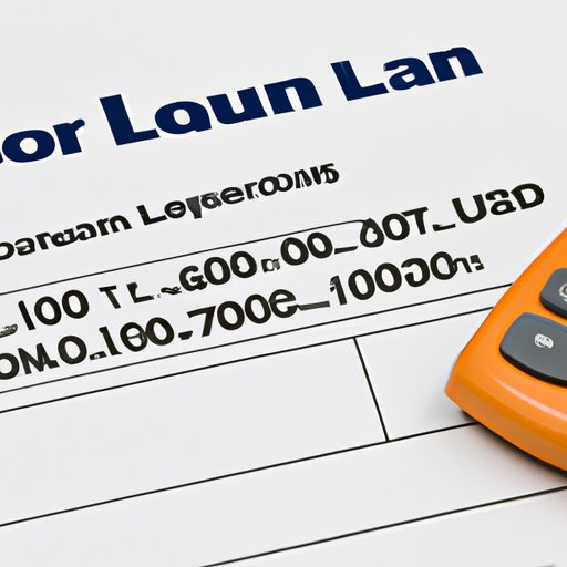 Estimating Your Maximum Auto Loan Amount