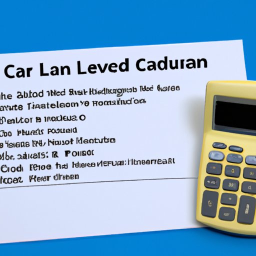 How to Use a Car Loan Calculator to Determine Your Eligibility