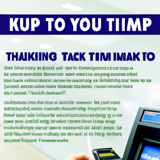 Maximize Your ATM Withdrawal with These Tips