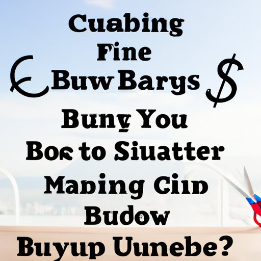 How to Cut Down on Baby Expenses